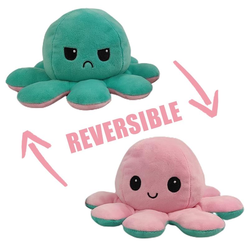 Trendiko Reversible Octopus Plush Toy - Mood Express
