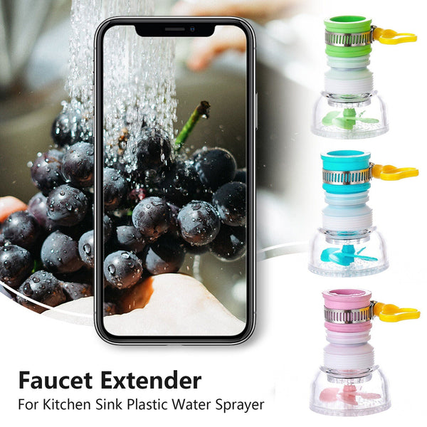 360° Rotating Kitchen Faucet Extender